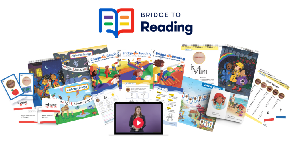 Bridge to Reading Foundational Skills kit for literacy; dyslexia learners